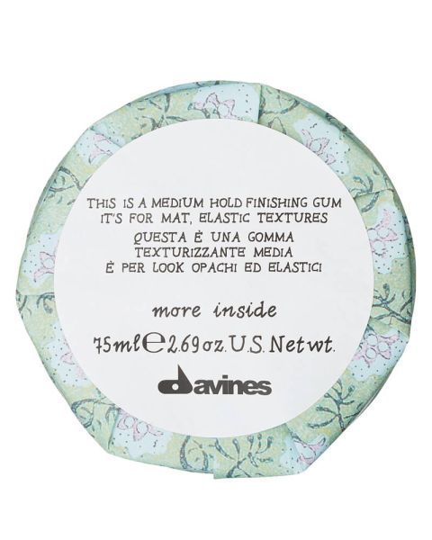 Davines More Inside - Medium Hold Finishing Gum Davines More Inside - Medium Hold Finishing Gum