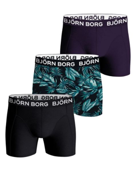 Björn Borg Cotton Stretch Shorts 3-pack Str. L Björn Borg Cotton Stretch Shorts 3-pack Str. L