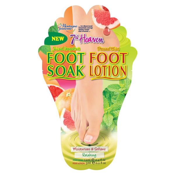 7th Heaven Foot Soak + Foot Lotion (U) 7th Heaven Foot Soak + Foot Lotion (U)