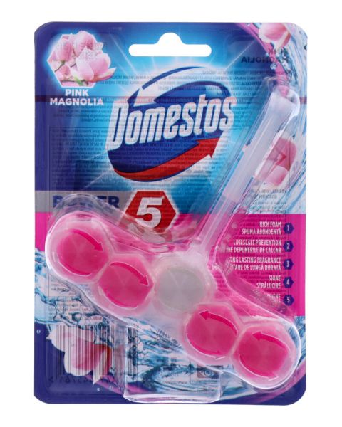 Domestos Toilet Cleaner Power Pink Magnolia Domestos Toilet Cleaner Power Pink Magnolia