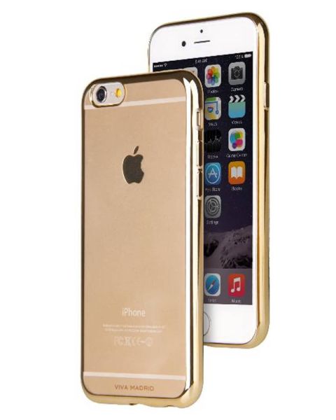 Viva Madrid iPhone 6/6s Metalico Flex cover - Champagne Gold Viva Madrid iPhone 6/6s Metalico Flex cover - Champagne Gold