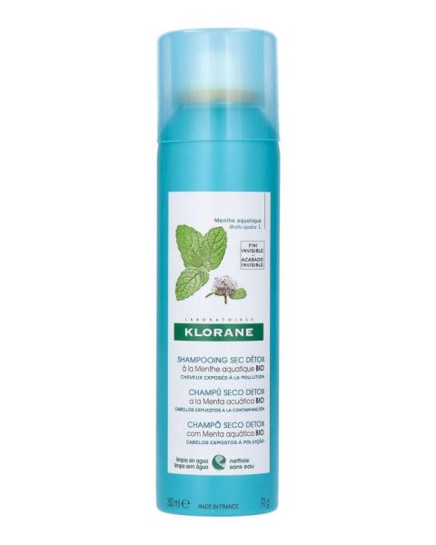 Klorane Detox Dry Shampoo With Aquatic Mint Klorane Detox Dry Shampoo With Aquatic Mint
