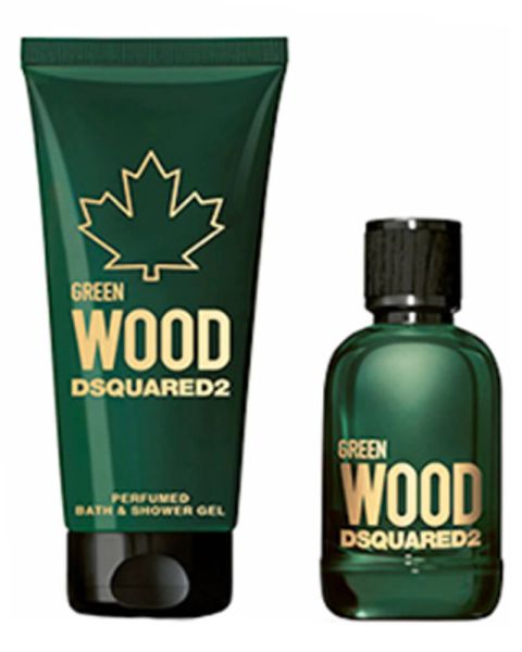 Dsquared2 Green Wood Pour Homme Gavesæt Dsquared2 Green Wood Pour Homme Gavesæt
