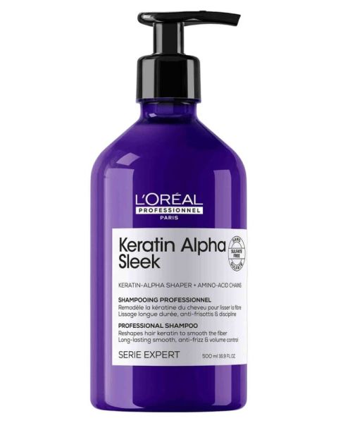LâOrĂ©al Professionnel Keratin Alpha Sleek Shampoo LâOrĂ©al Professionnel Keratin Alpha Sleek Shampoo