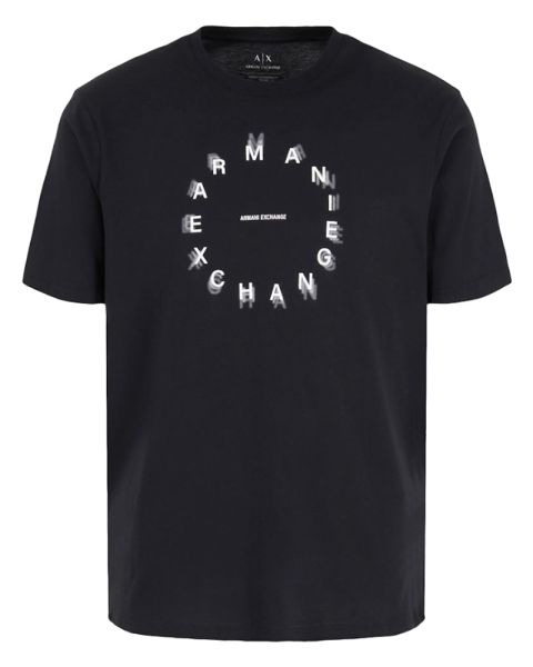 Armani Exchange Mann T-Shirt Sort XL Armani Exchange Mann T-Shirt Sort XL