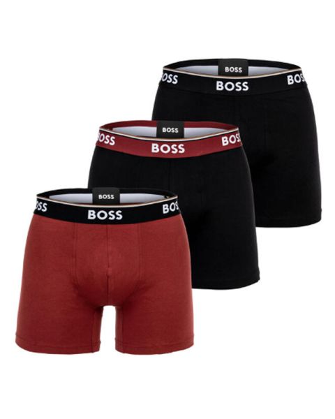 Boss Hugo Boss 3-pack Bokser Trunks Svart - Størrelse L Boss Hugo Boss 3-pack Bokser Trunks Svart - Størrelse L