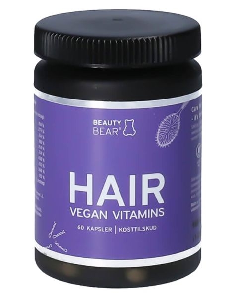 Beauty Bear Hair Vegan Vitamins (U)