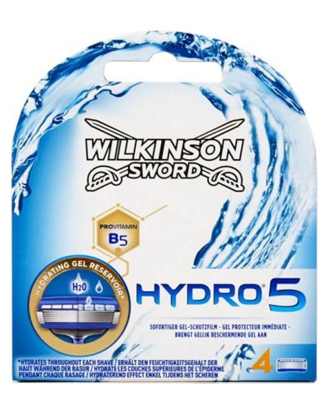 Wilkinson Sword - Hydro 5 Hydrating Gel Reservoir 4 pak Wilkinson Sword - Hydro 5 Hydrating Gel Reservoir 4 pak