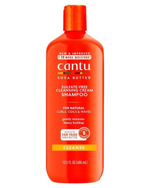 Cantu Shea Butter for Natural Hair Sulfate-Free Cleansing Cream Shampoo