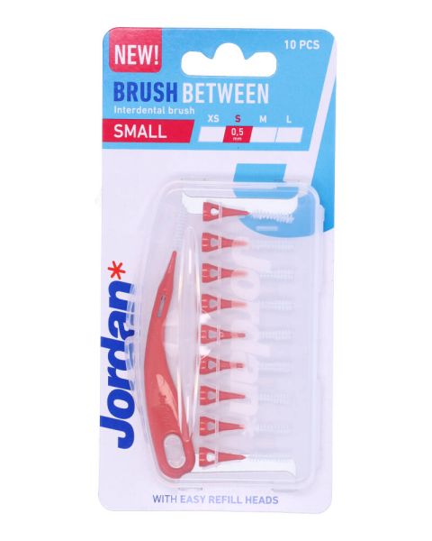 Jordan Brush Between Interdental Brush Small Red