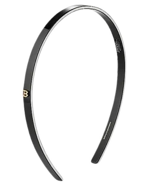 Balmain Hair Couture Cellulose Acetate Headband Black/White Balmain Hair Couture Cellulose Acetate Headband Black/White