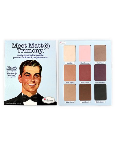 The Balm Meet Matte Trimony Eyeshadow Palette The Balm Meet Matte Trimony Eyeshadow Palette
