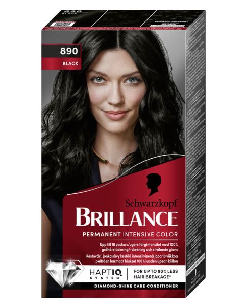 Schwarzkopf Brillance 890 Black (U) Schwarzkopf Brillance 890 Black (U)