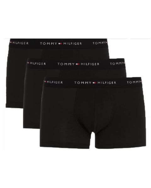 Tommy Hilfiger Everyday Essentials Trunks 3-Pack Black Str. L