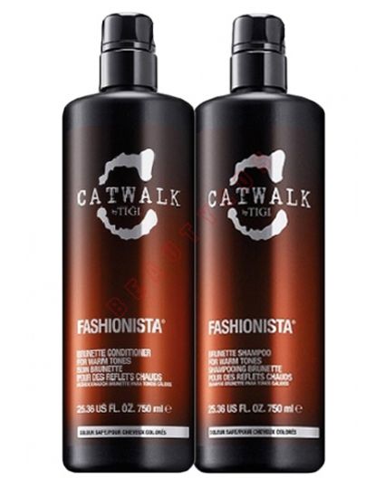 TIGI DUO Catwalk Fashionista Brunette shampoo + conditioner TIGI DUO Catwalk Fashionista Brunette shampoo + conditioner