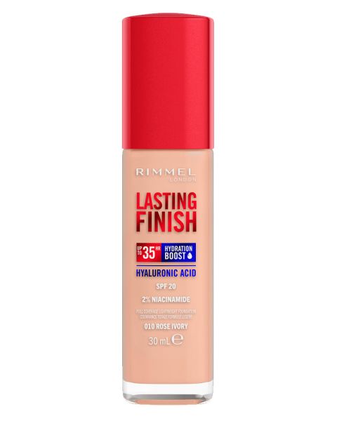 Rimmel London Lasting Finish Foundation 010 Rose Ivory