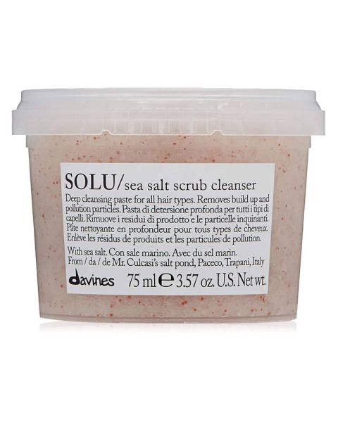 Davines Solu Sea Salt Scrub Cleanser