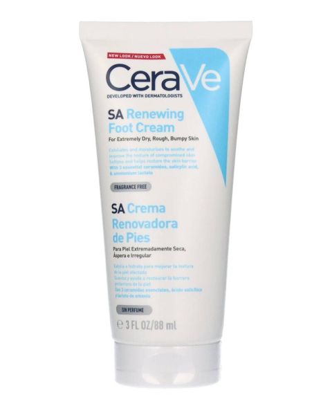 CeraVe SA Renewing Foot Cream