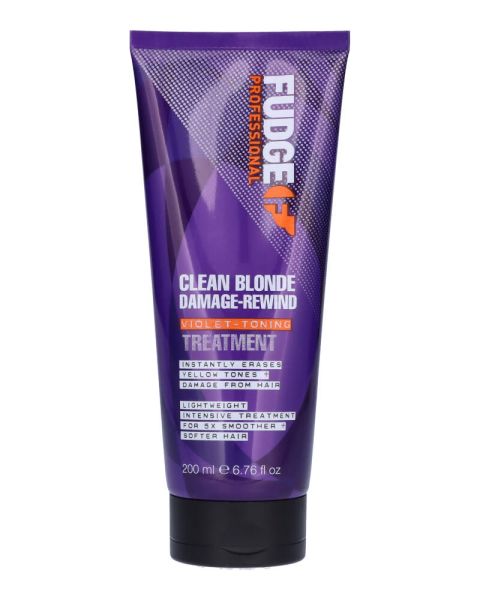 Fudge Clean Blonde Damage Rewind Violet-Toning Treatment Fudge Clean Blonde Damage Rewind Violet-Toning Treatment
