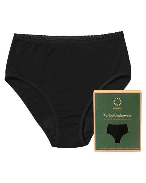 AllMatters Period Underwear High Waist Size Medium AllMatters Period Underwear High Waist Size Medium