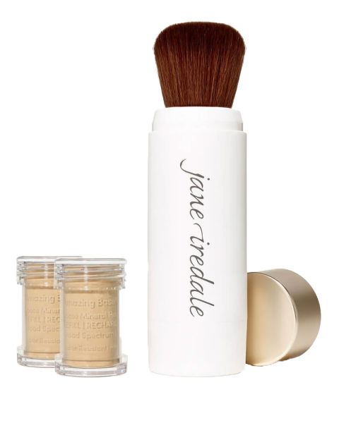 Jane Iredale - Amazing Base SPF 20 Refillable Brush - Radiant Jane Iredale - Amazing Base SPF 20 Refillable Brush - Radiant