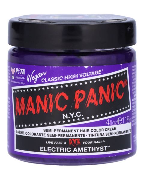 Manic Panic Semi-Permanent Color Cream Electric Amethyst Manic Panic Semi-Permanent Color Cream Electric Amethyst