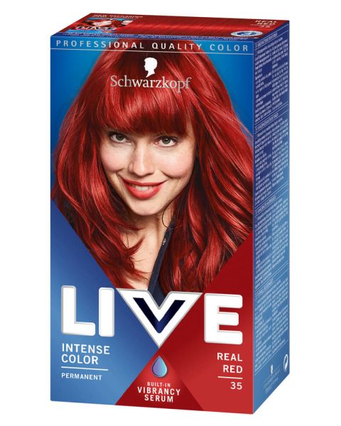 Schwarzkopf Live 35 Real Red (U) Schwarzkopf Live 35 Real Red (U)