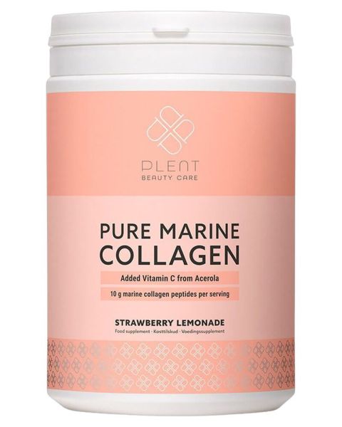 Plent Pure Marine Collagen +C — Strawberry Lemonade