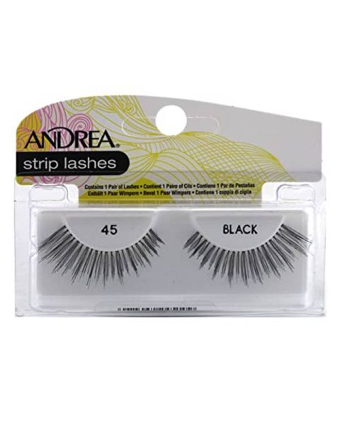 Andrea Strip Lashes Black 45 Andrea Strip Lashes Black 45