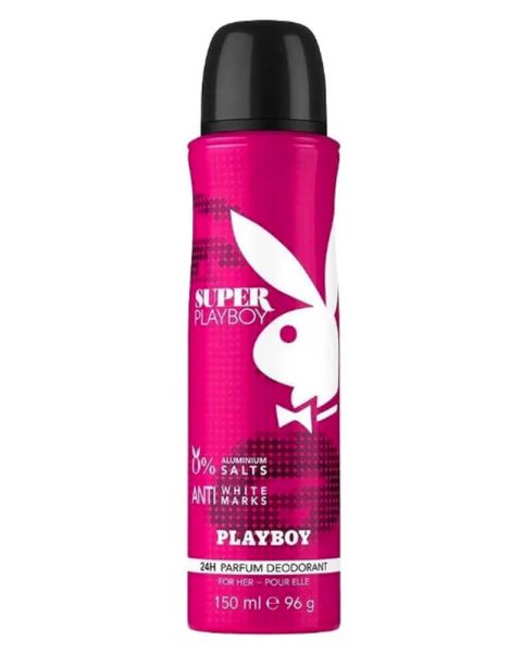 Playboy Super Playboy For Her Deodorant Playboy Super Playboy For Her Deodorant