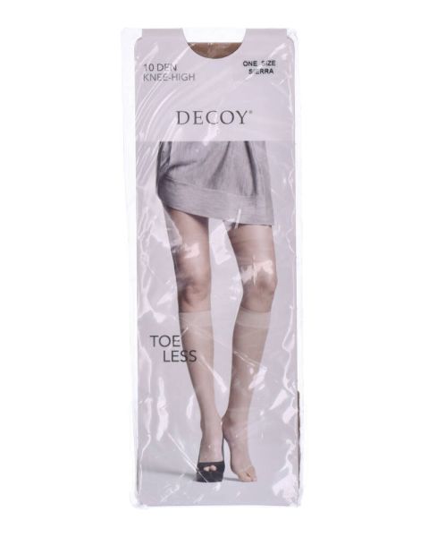 Decoy (10 Den) Toe Less Knee High Sierra One Size Decoy (10 Den) Toe Less Knee High Sierra One Size