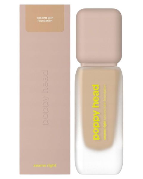 Poppy Head Seams Right – long-lasting foundation 05 Seams Amber Poppy Head Seams Right – long-lasting foundation 05 Seams Amber