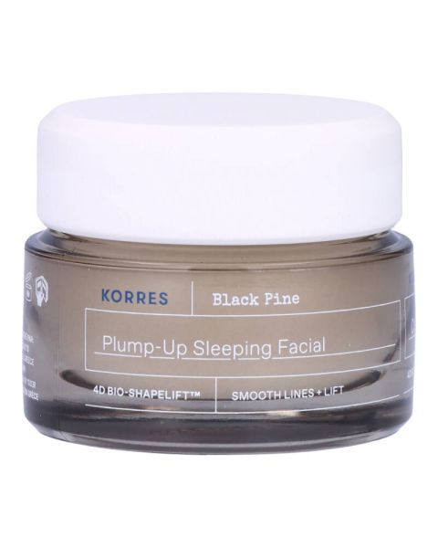KORRES Black Pine Plump-Up Sleeping Facial