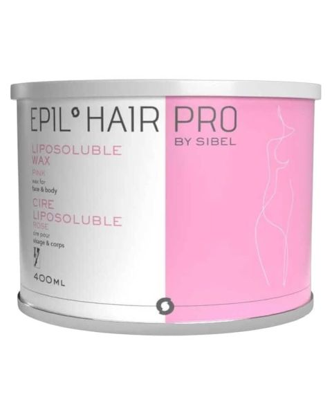 Sibel Epil Hair Pro Warm Liposoluble Wax Pot – Face/Body – Rose (Pink)