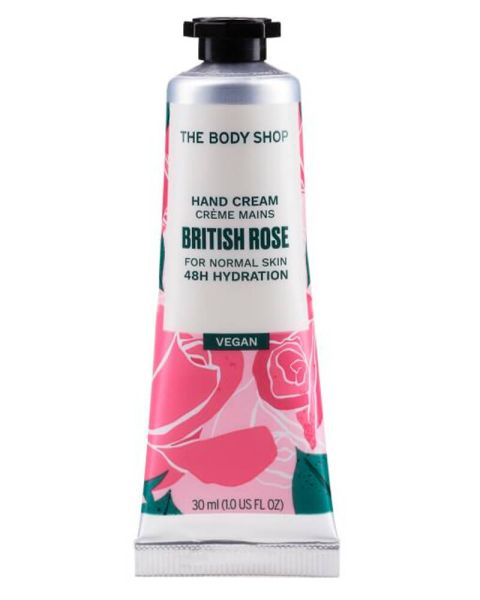 The Body Shop Hand Cream British Rose Vegan The Body Shop Hand Cream British Rose Vegan