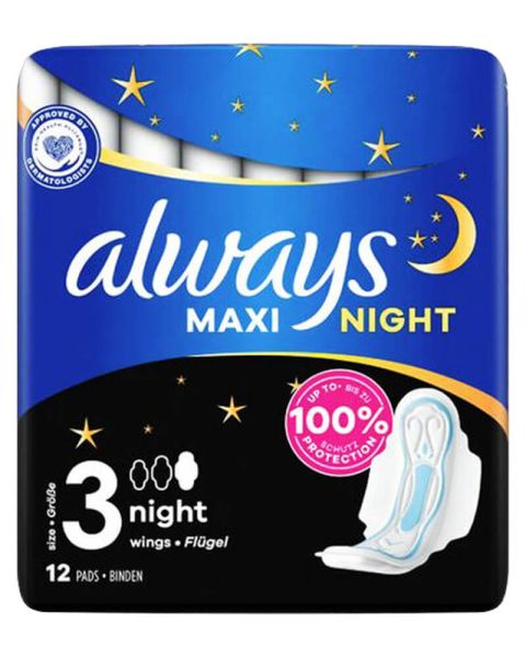 Always Maxi Night with wings