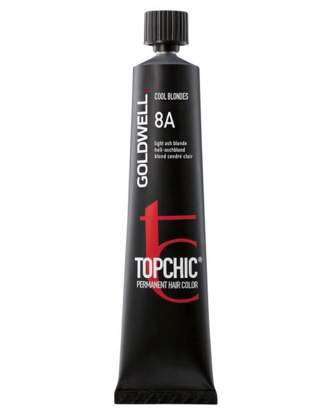 Goldwell Topchic 8A Light Ash Blonde Permanent Hair Color Goldwell Topchic 8A Light Ash Blonde Permanent Hair Color