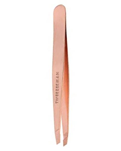 Tweezerman PRO Slant Tweezer Rose Gold Tweezerman PRO Slant Tweezer Rose Gold