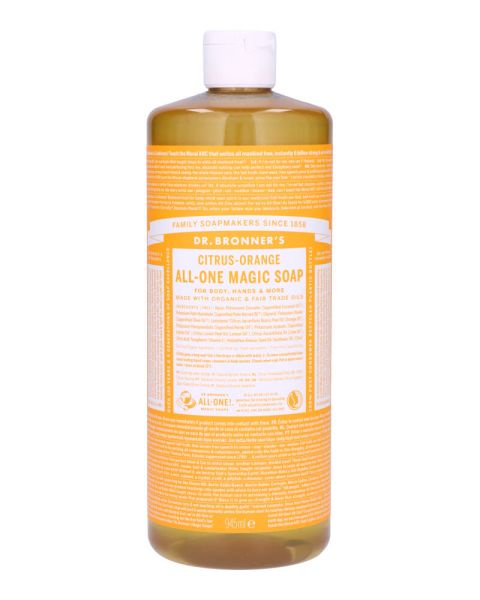 Dr. Bronner's Pure-Castile Soap Citrus-Orange Dr. Bronner's Pure-Castile Soap Citrus-Orange