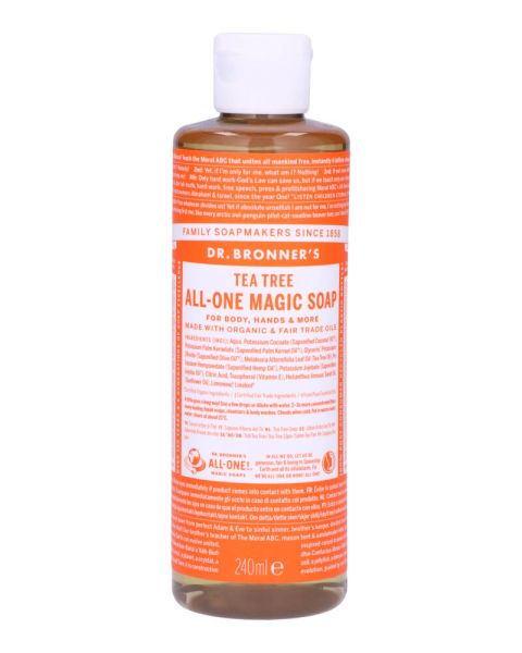 Dr. Bronner's Pure-Castile Soap Tea Tree