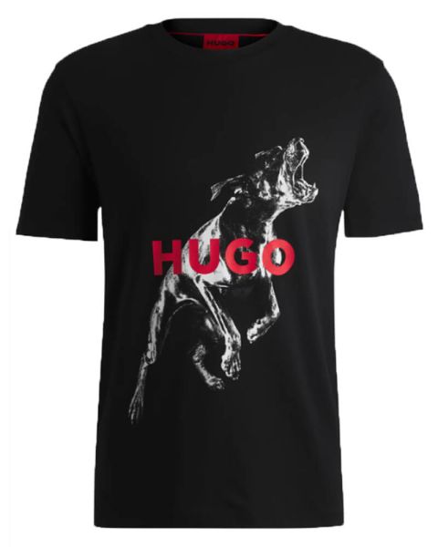 Hugo Boss Deyladec T-Shirt Sort Str. L Hugo Boss Deyladec T-Shirt Sort Str. L