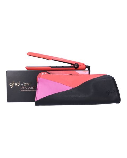 ghd V Gold Pink Blush Styler + Heat-resistant Bag ghd V Gold Pink Blush Styler + Heat-resistant Bag