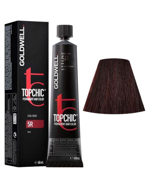 Goldwell Topchic Permanent Hair Color 5R Teak Goldwell Topchic Permanent Hair Color 5R Teak