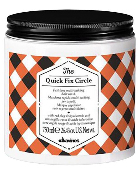 Davines The Quick Fix Circle Hair Treatment Clay Mask Davines The Quick Fix Circle Hair Treatment Clay Mask