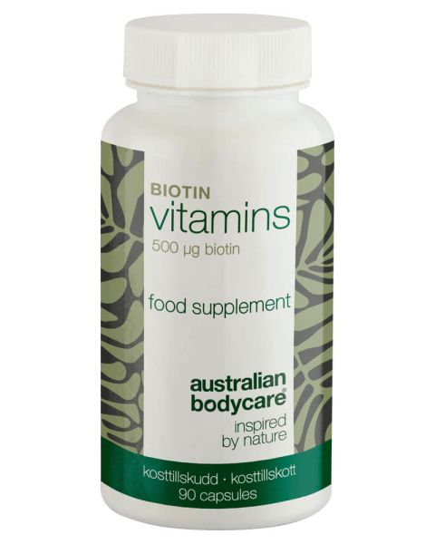 Australian Bodycare Biotin Vitamins Australian Bodycare Biotin Vitamins