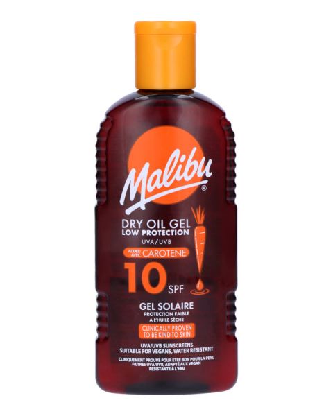 Malibu Dry Oil Gel With Carotene SPF 10 Malibu Dry Oil Gel With Carotene SPF 10