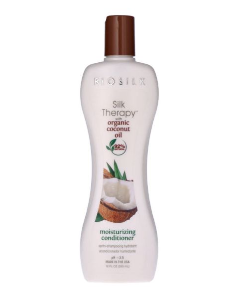 Biosilk Organic Coconut Oil Moisturizing Conditioner