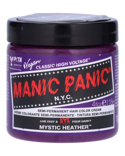 Manic Panic Semi-Permanent Color Cream Mystic Heather Manic Panic Semi-Permanent Color Cream Mystic Heather
