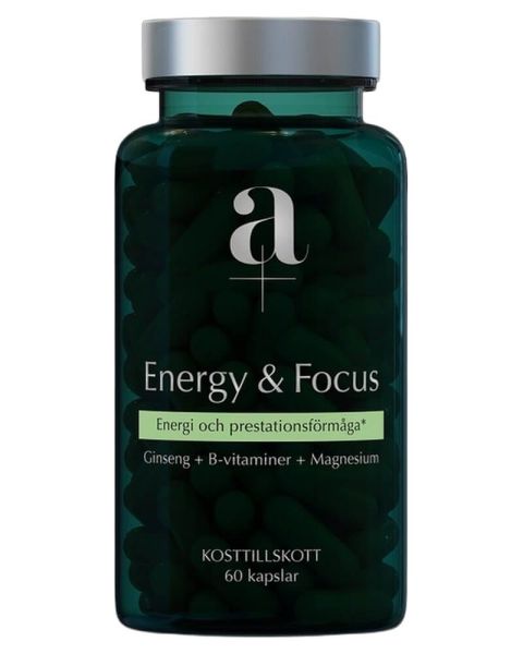 Alpha + Energi & Fokus (Ginseng, Bâvitamin, Magnesium) Alpha + Energi & Fokus (Ginseng, Bâvitamin, Magnesium)