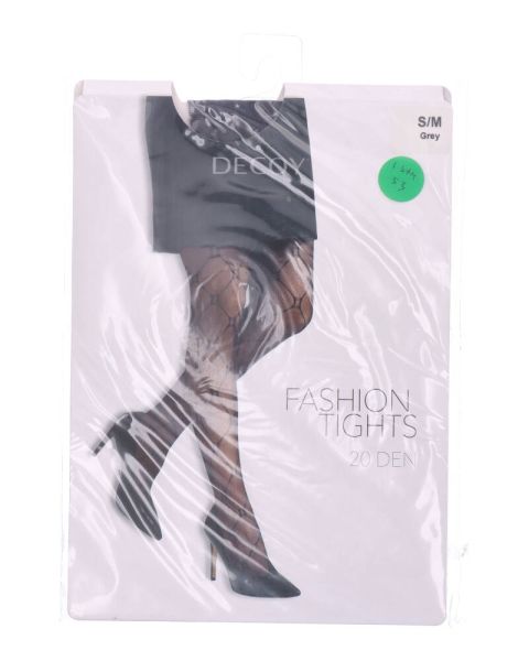 Decoy Fashion Tights (20 DEN) Grey S/M Decoy Fashion Tights (20 DEN) Grey S/M